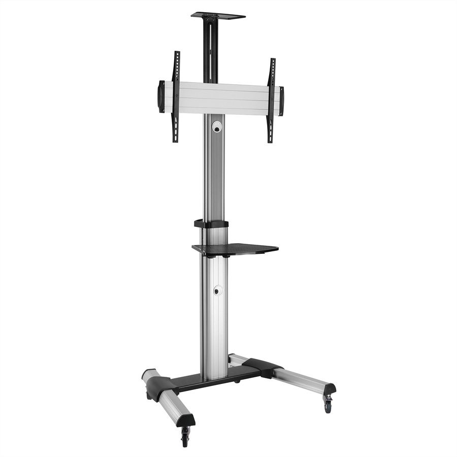 ROLINE LCD-/TV-Rollständer silber bis 50kg
