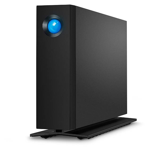 LACIE d2 Professional USB-C 8TB 8,9cm 3,5Zoll Enterprise Klasse Festplatte mit Rescue Service Space Grey