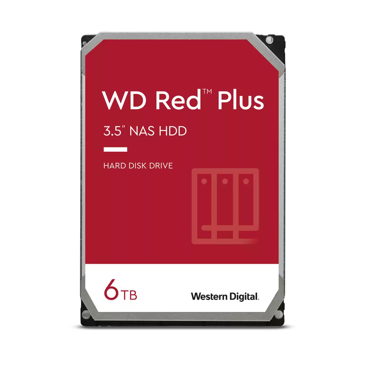 WD Red Plus 8.9cm (3.5) 6TB SATA3 5400 256MB WD60EFPX intern
