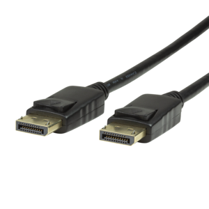 Logilink DisplayPort-Kabel, DP/M zu DP/M, 4K/60 Hz, schw. 5m