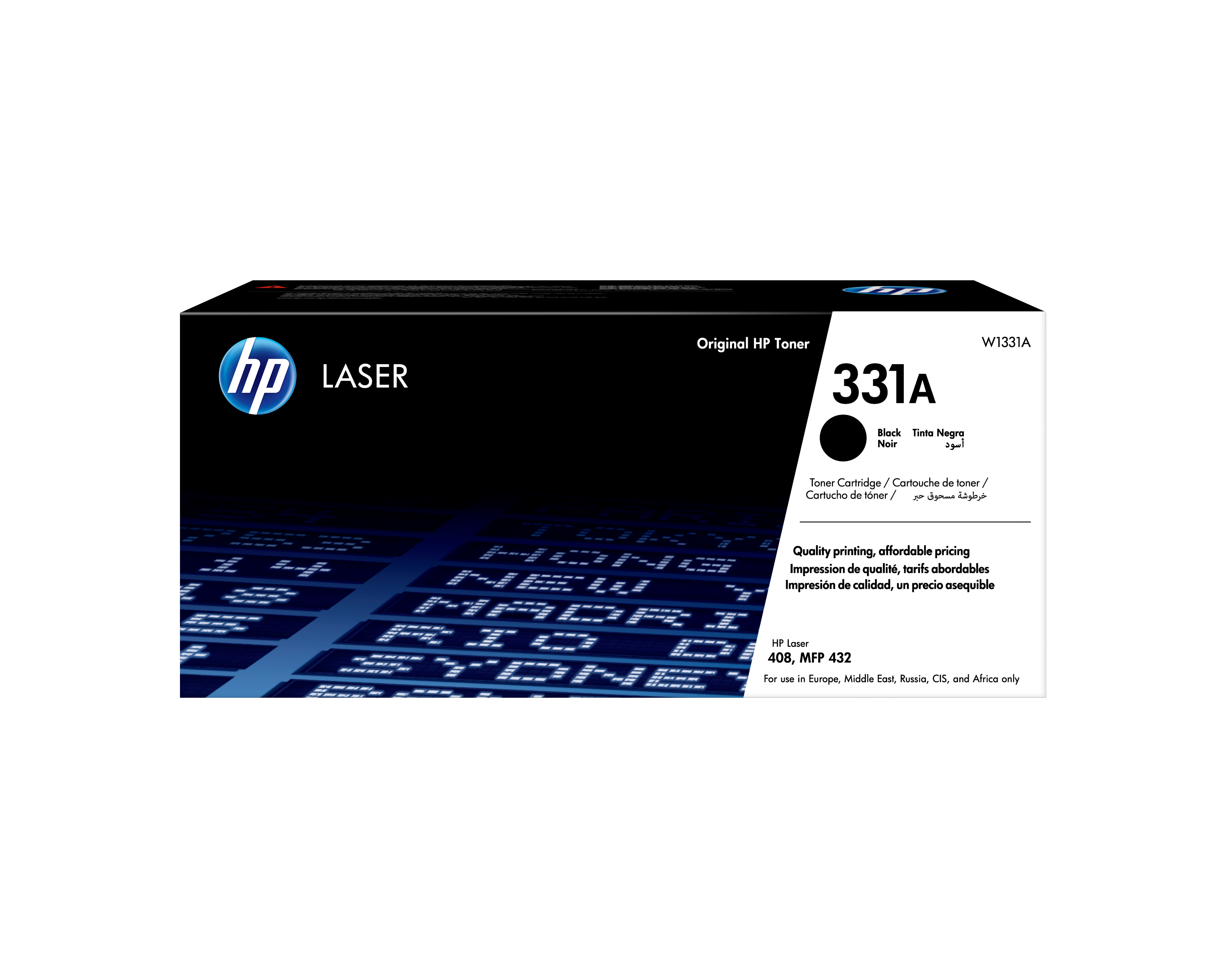 HP 331A (W1331A) schwarz Tonerkartusche