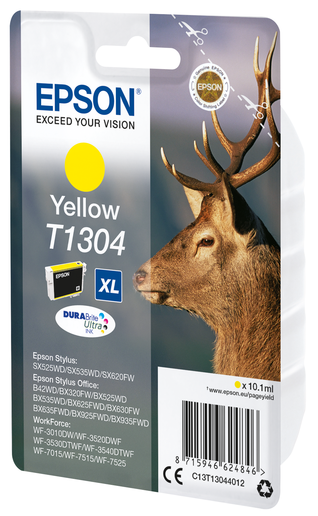 EPSON T1304XL (Hirsch) gelb Druckerpatrone