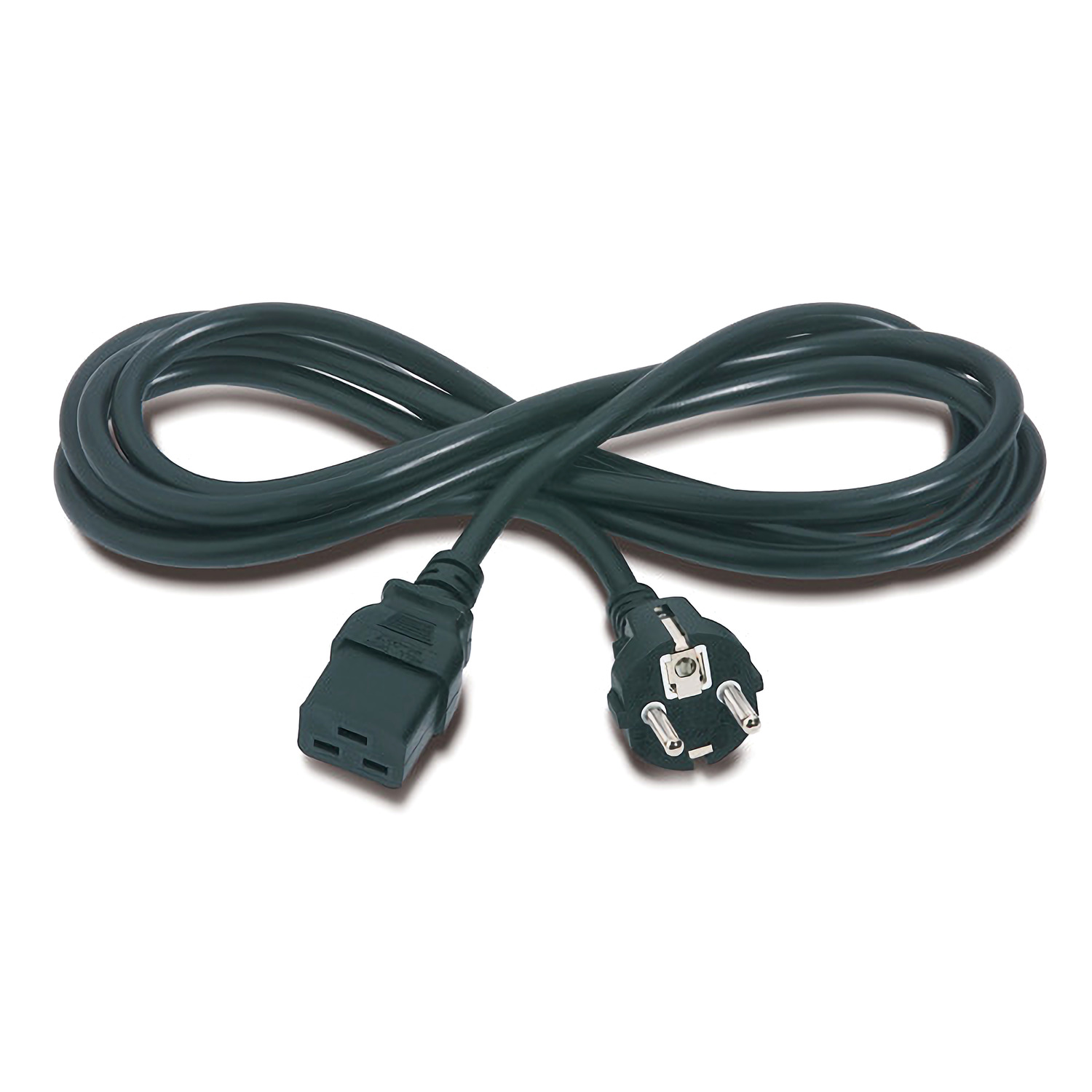 APC Power cable IEC 60320 C19 to power CEE 7/7m AC 230V 2,5m Black