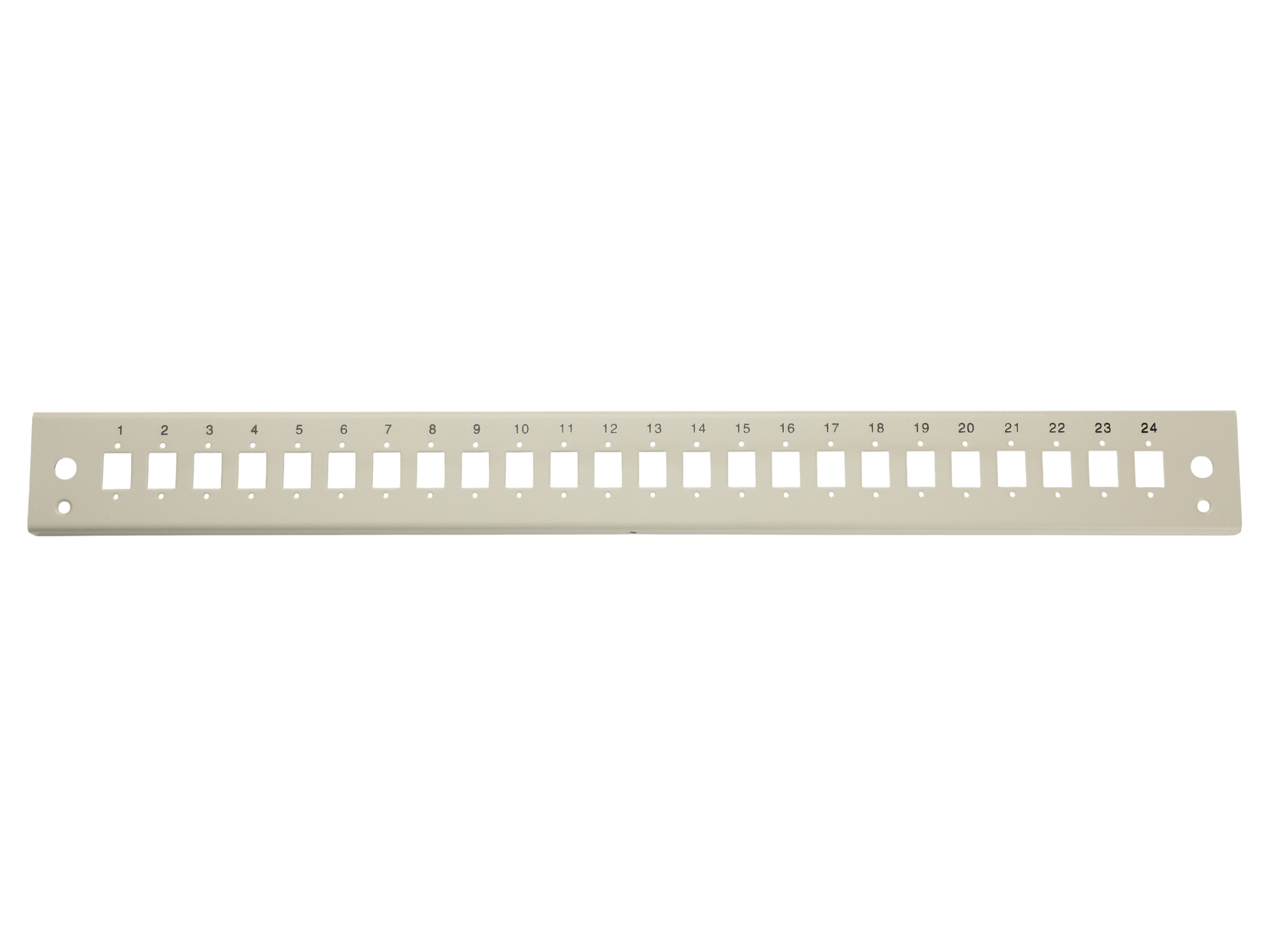 Equip 19 Patchpanel 24xLC-Duplex,SC-Simplex 1U Stahl gr