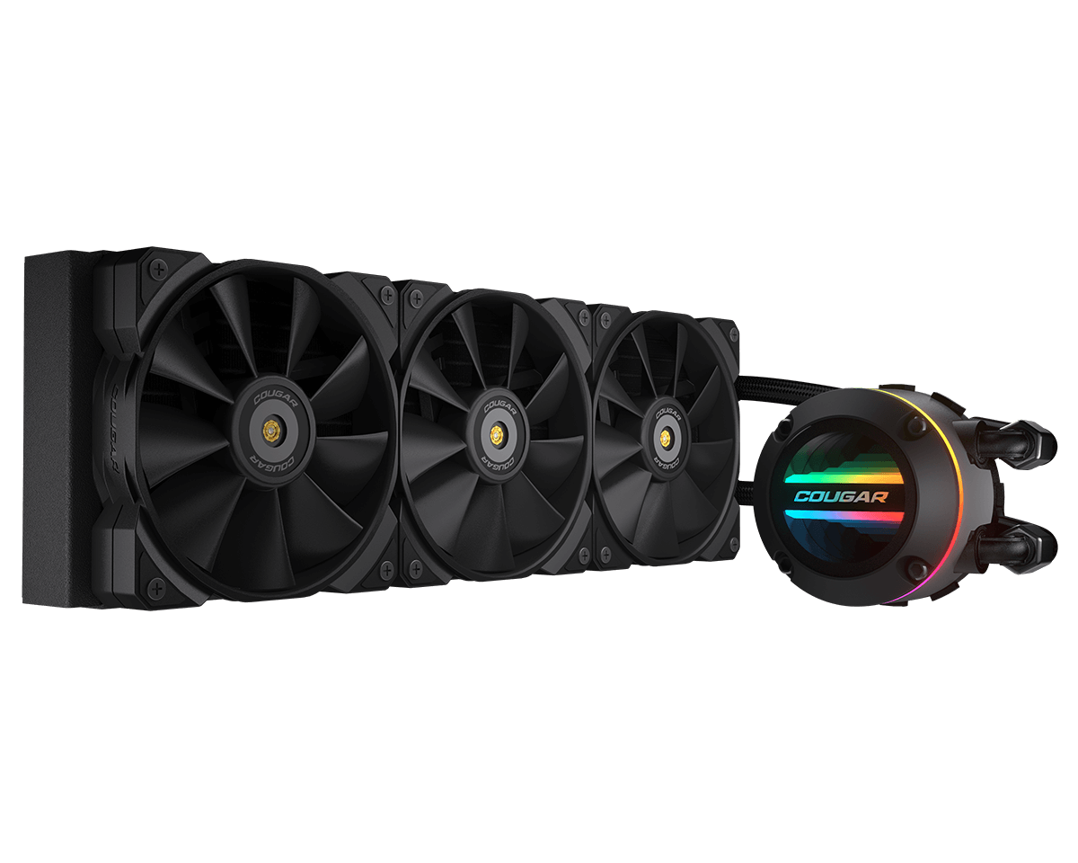 COUGAR CPU Wasserkühlung Poseidon-GT 360, ARGB, Schwarz