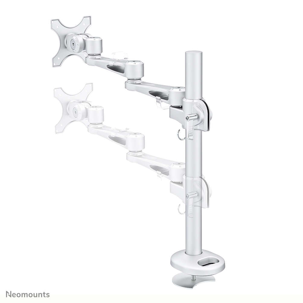 NEOMOUNTS FPMA-D935G Desk Mount Grommet Flatscreen 25,4-76,2cm 10-30Zoll kipp-dreh-schwenkbar VESA 75x75/100x100mm 12kg p