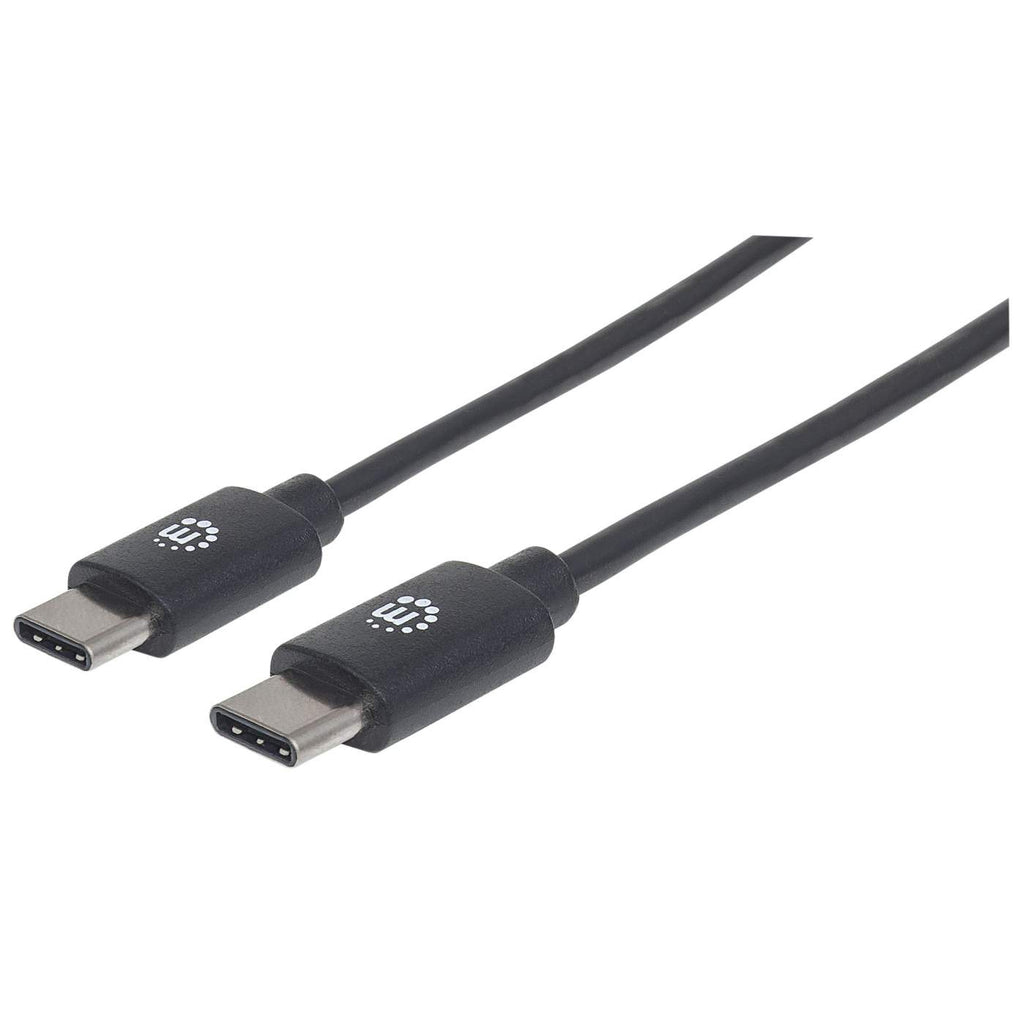 MANHATTAN USB 2.0 Typ C-Kabel C-Stecker/C-Stecker 3m schwarz