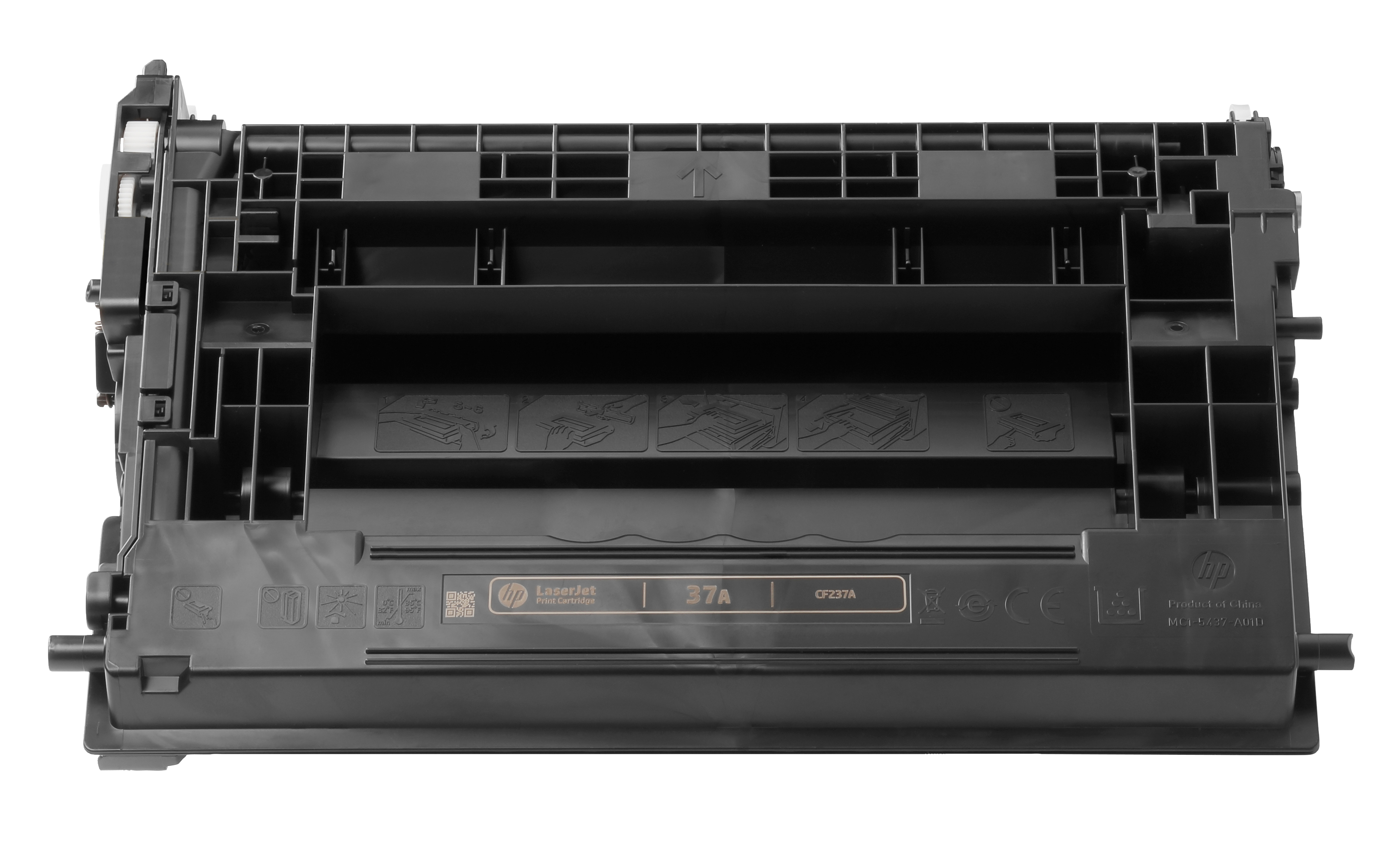 HP 37A Schwarz LaserJet Tonerpatrone