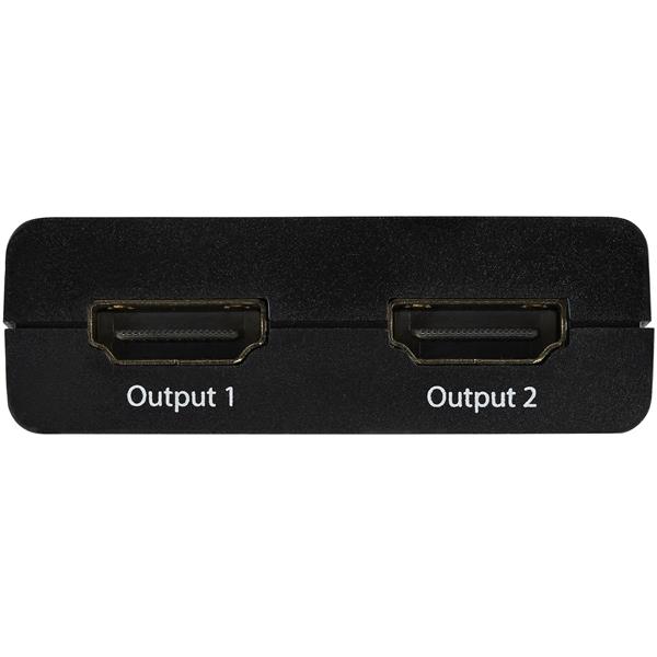 StarTech.com HDMI 2-Port Splitter 4K @ 30 Hz Schwarz