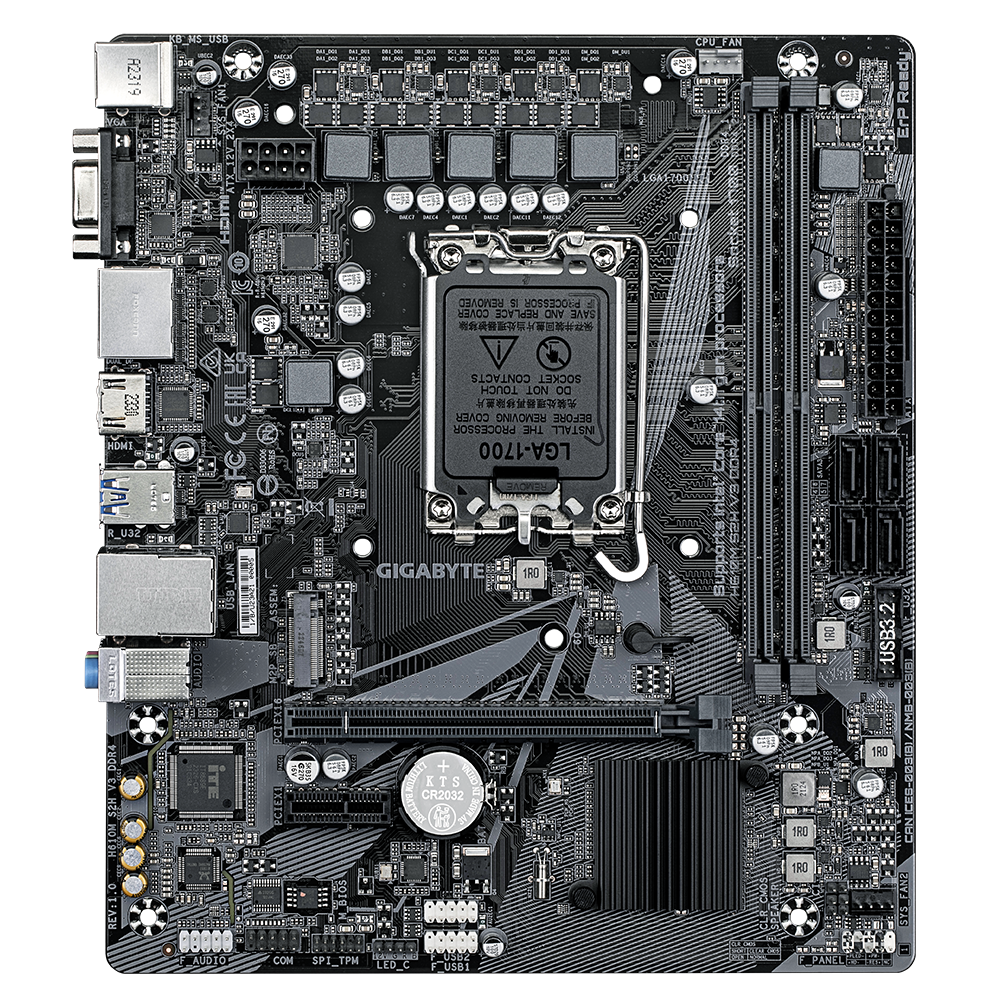 Gigabyte GA-H610M S2H DDR4 V3 (1700) (D)