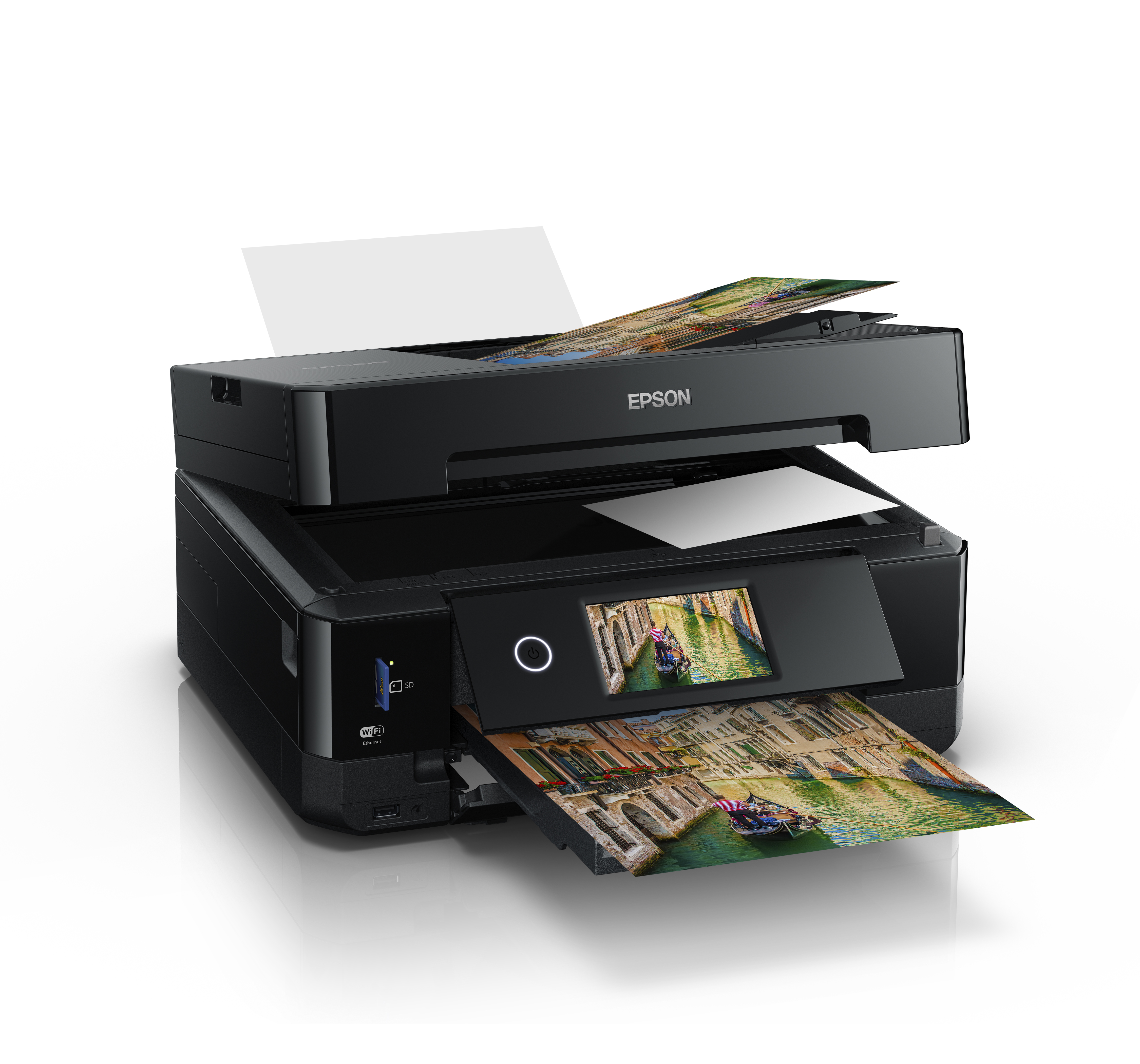 EPSON Expression Premium XP-7100 3 in 1 Tintenstrahl-Multifunktionsdrucker schwarz