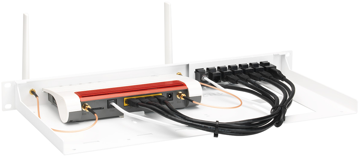 Rackmount.IT Kit for AVM Fritz!Box 5530/6850LTE/7530/7530AX