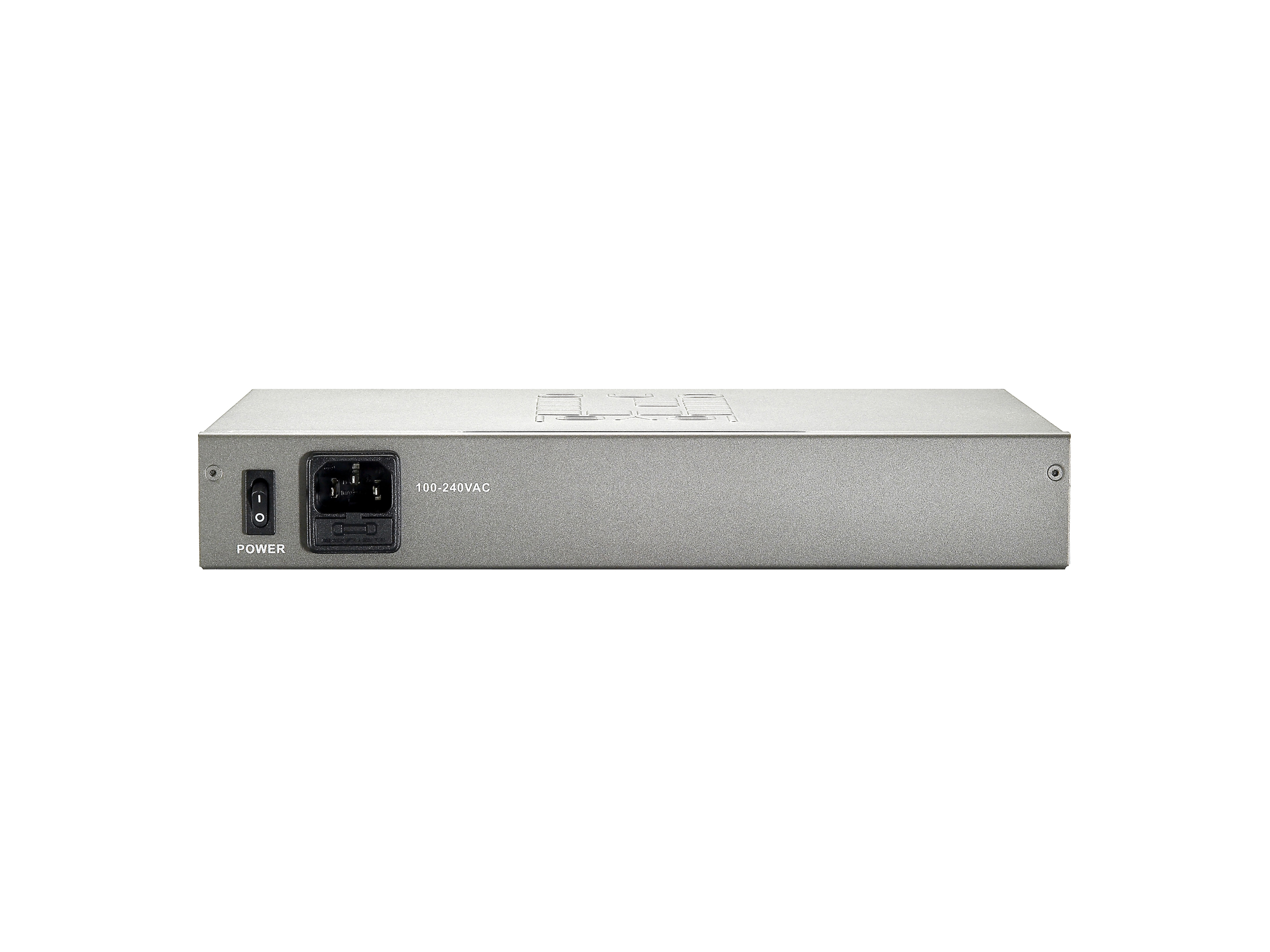 LevelOne PoE+Switch 8xGE PoE unmanaged 240W 19 Metall