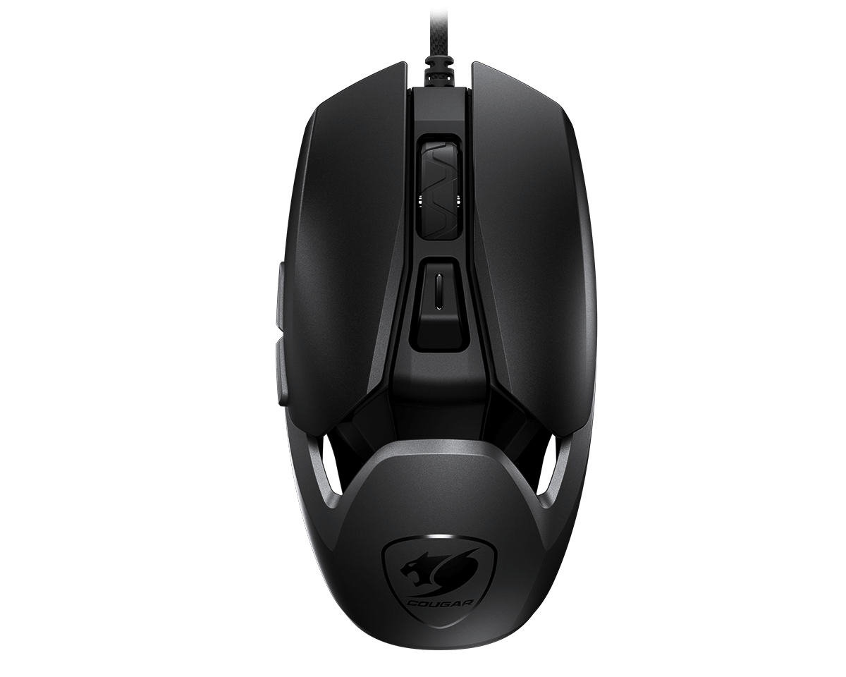 COUGAR Gaming Maus AirBlader, Kabelgebunden, Schwarz