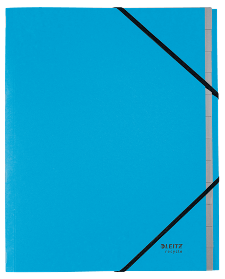 LEITZ Ordnungsmappe recycle 3915 12 Fächer blau, 1 St.