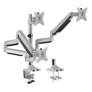 LogiLink Monitor-Schreibtischhalterung 3-fach 17-27'' Almini