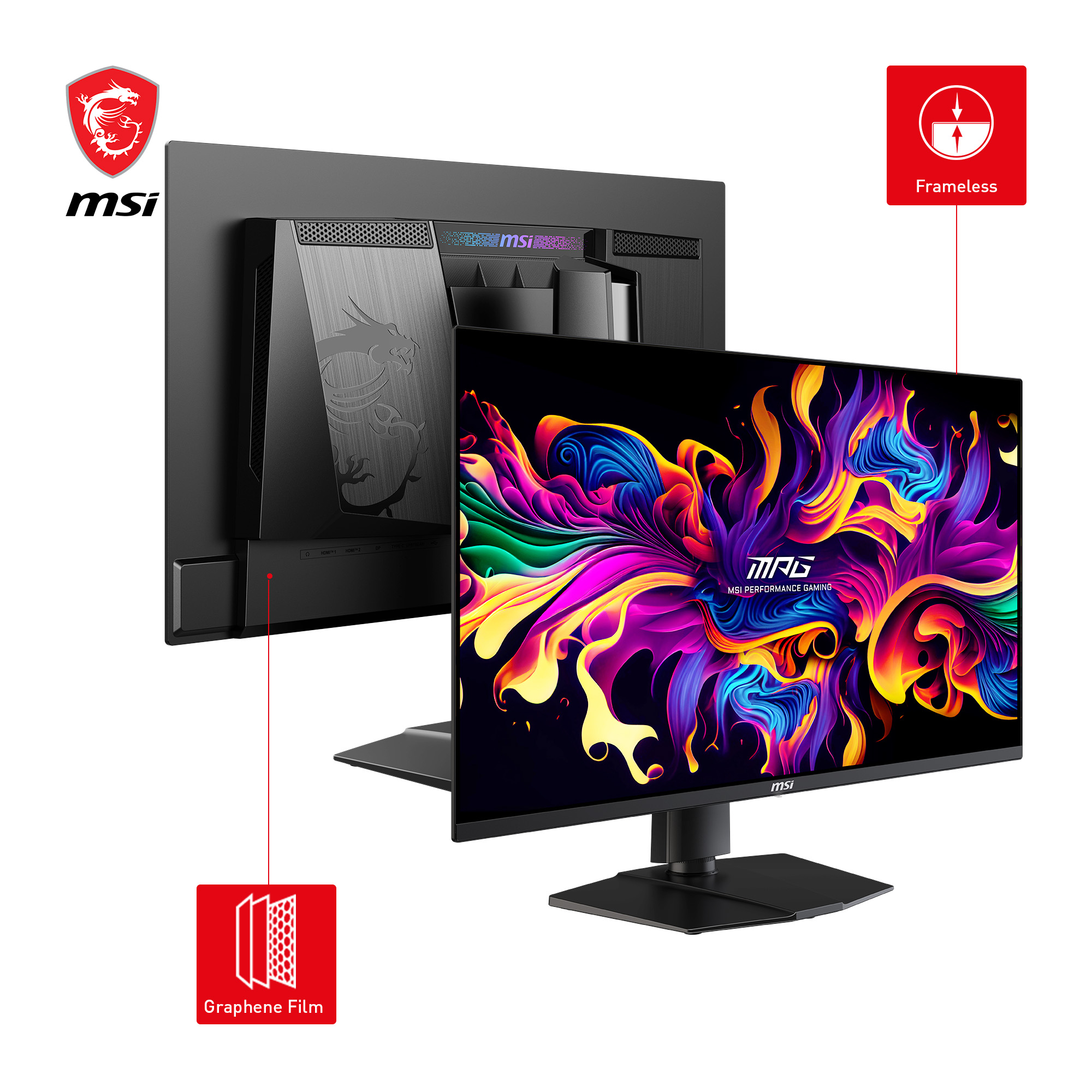 MPG 271QRXDE QD-OLED, Gaming-Monitor