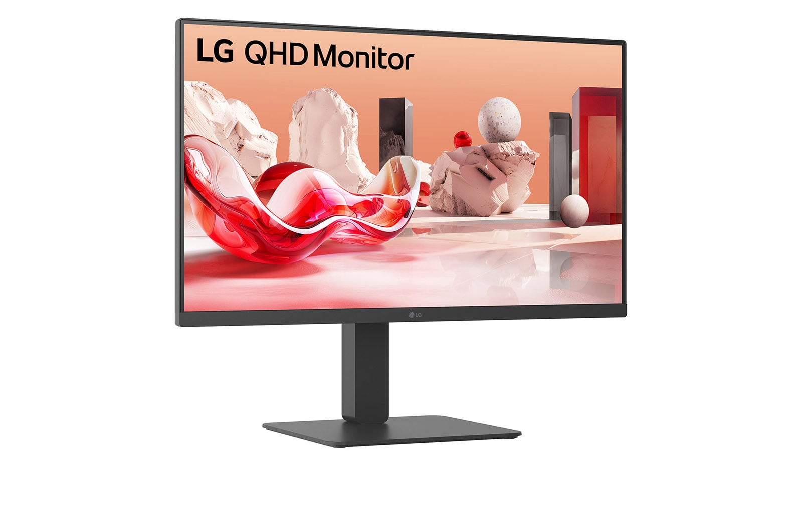 LG 27BA45QB-B.AEU 68,58cm 27Zoll IPS QHD 16:9 75Hz 350cd/m2 5ms HDMI DP 2x5W Speakers Headphone out KVM Auto Pivot