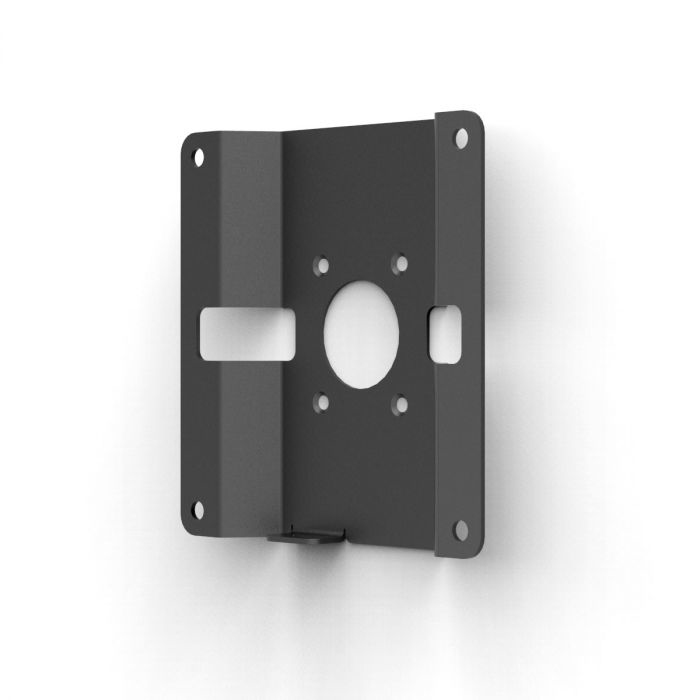 VESA WALL MOUNT BRACKET WITH SECURITY SLOT - BLACK