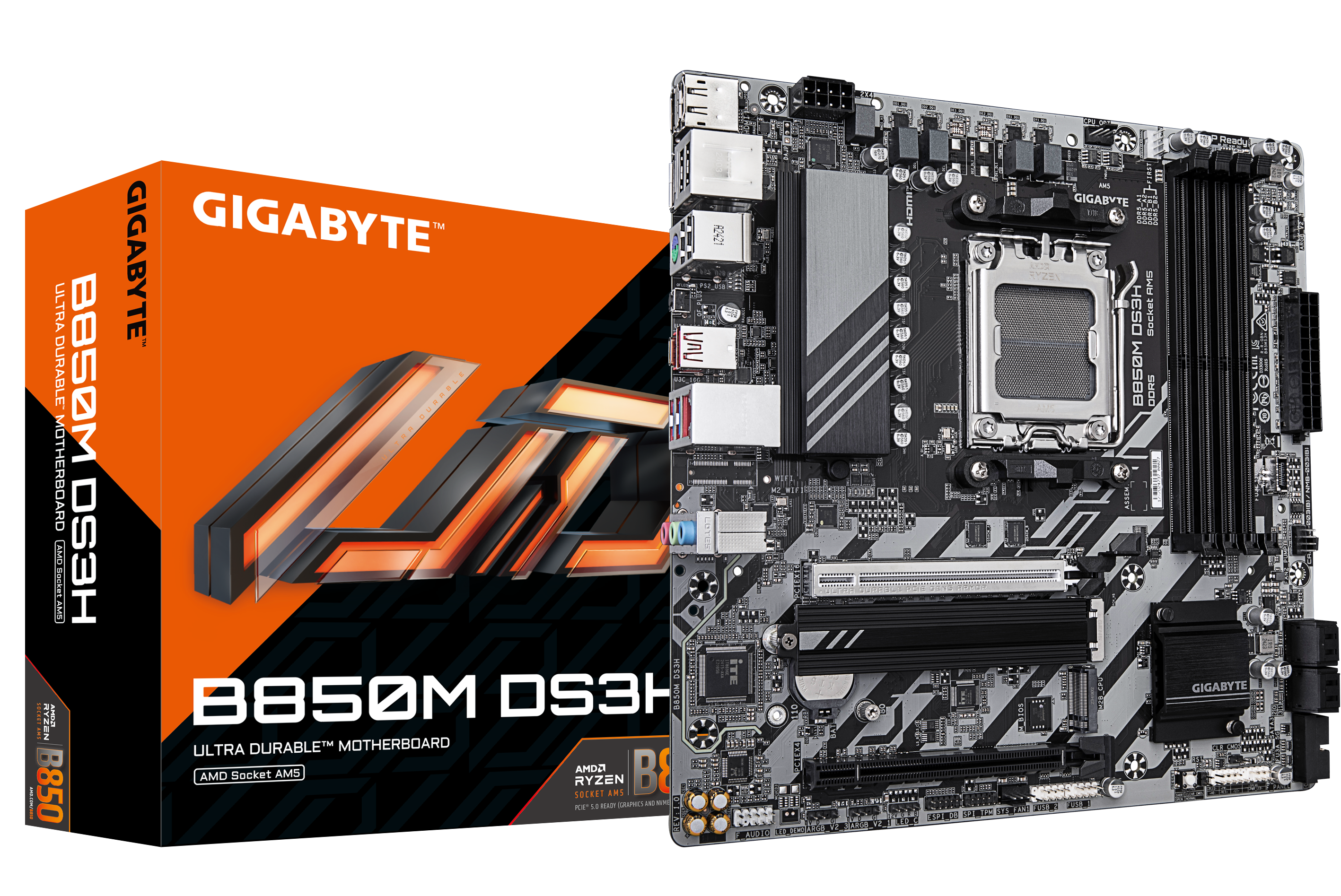 B850M DS3H, Mainboard