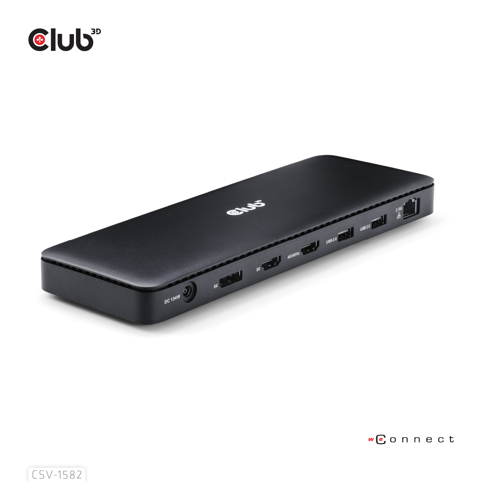 Club3D Thunderbolt4 12-in-1 Dockingstation 3 Displays St/Bu retail