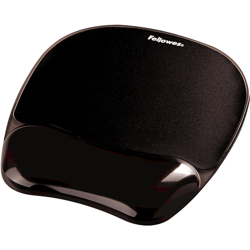 Fellowes 9112101 Mauspad Handgelenkauflage Gel Schwarz