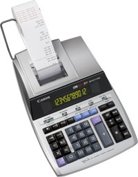 Canon MP1211-LTSC Tischrechner druckend silber
