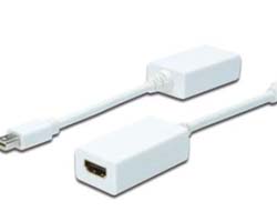 DIGITUS DisplayPortKabel miniDPort -> HDMI/A St/Bu 0.15m