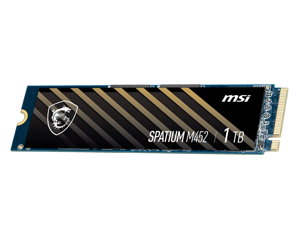 SSD 1TB MSI Spatium M452 (M.2 2280) PCIe Gen4 x4 NVM