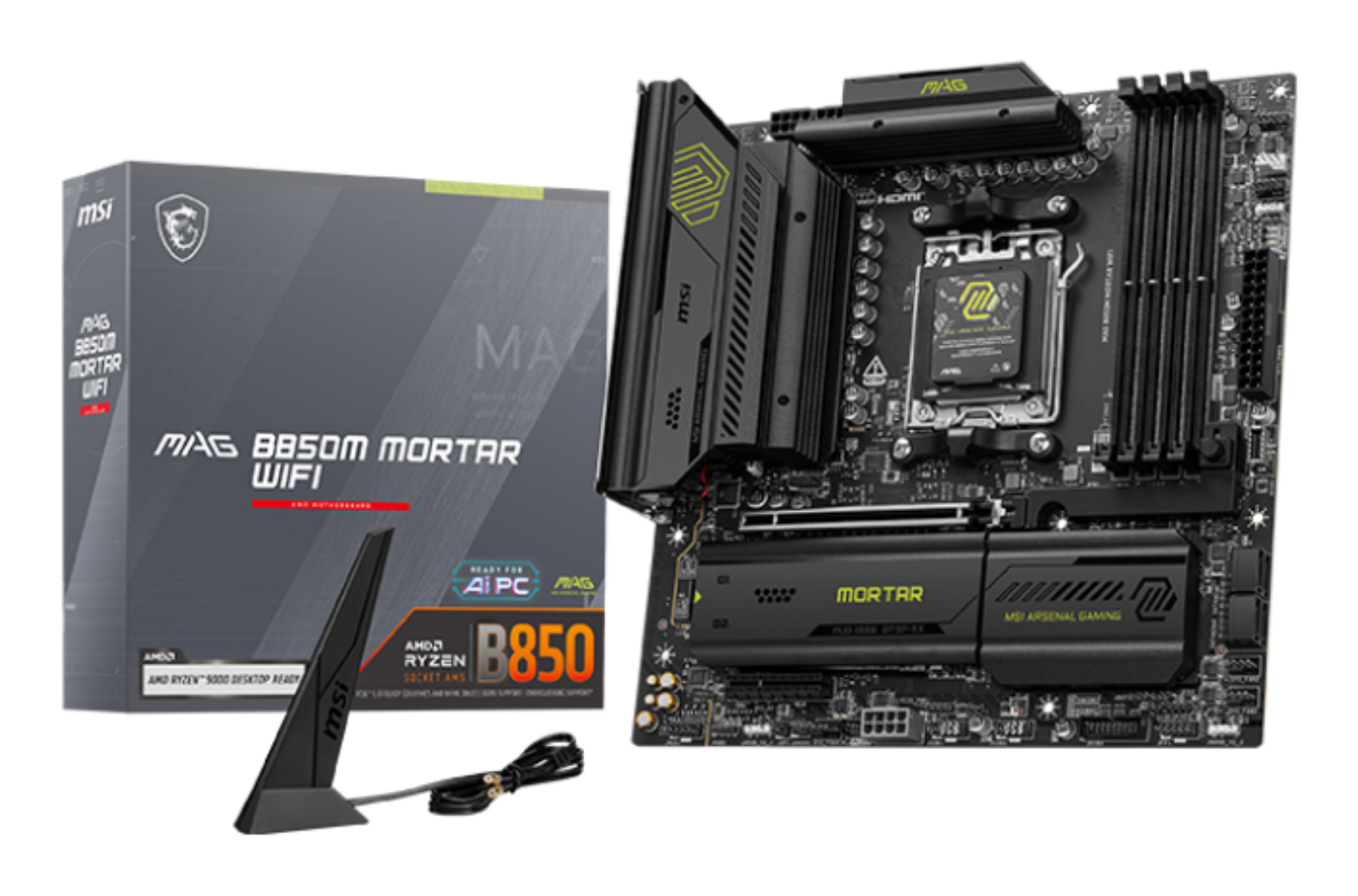 MAG B850M MORTAR WIFI, Mainboard