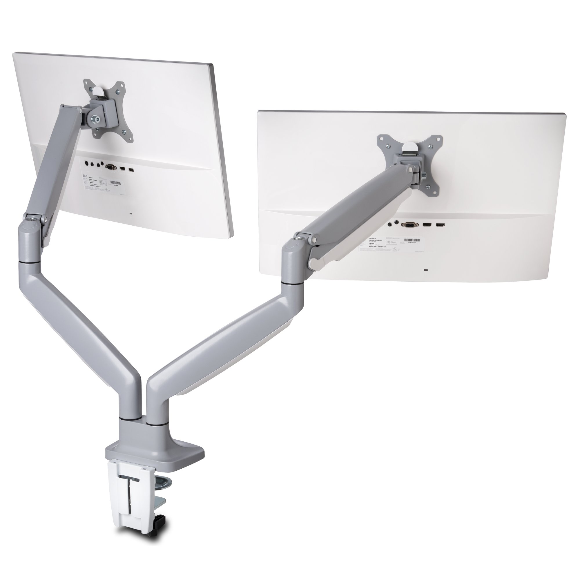 KENSINGTON ONE-TOUCH HEIGHT ADJUSTABLE DUAL MONITOR ARM