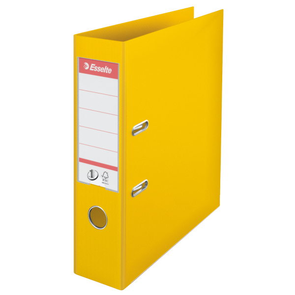 Esselte No.1 POWER Ordner gelb Kunststoff 7,5 cm DIN A4, 1 St.