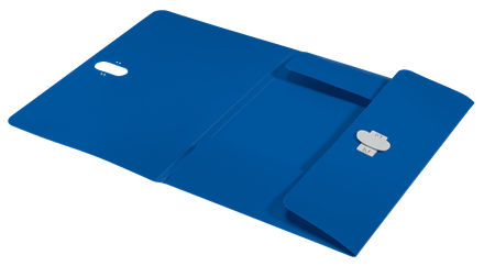 LEITZ Sammelmappe recycle 4622 DIN A4 blau, 1 St.