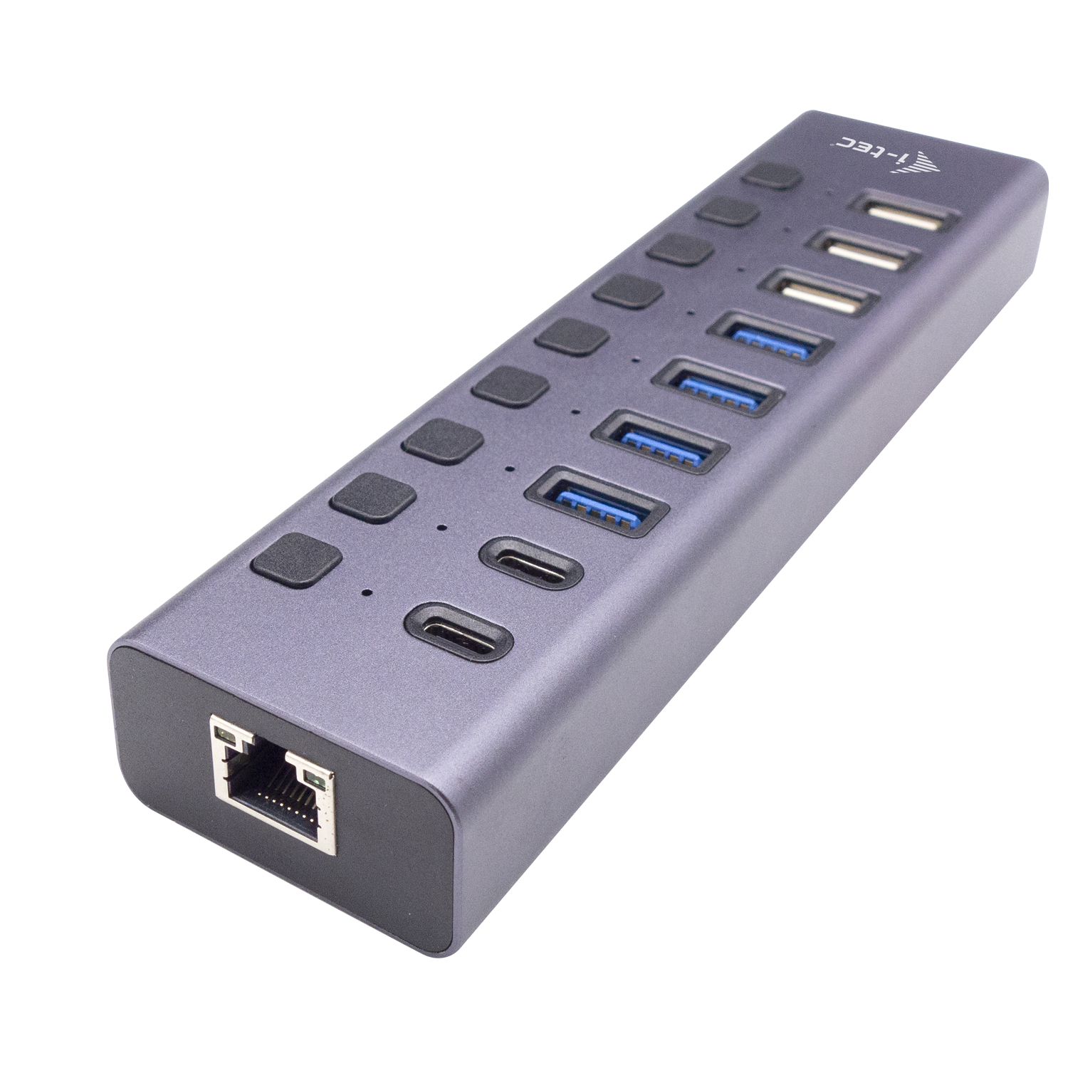 I-TEC CHARGING HUB 9PORT LAN USB 3.0/USB-C POWER ADAPTER 60W