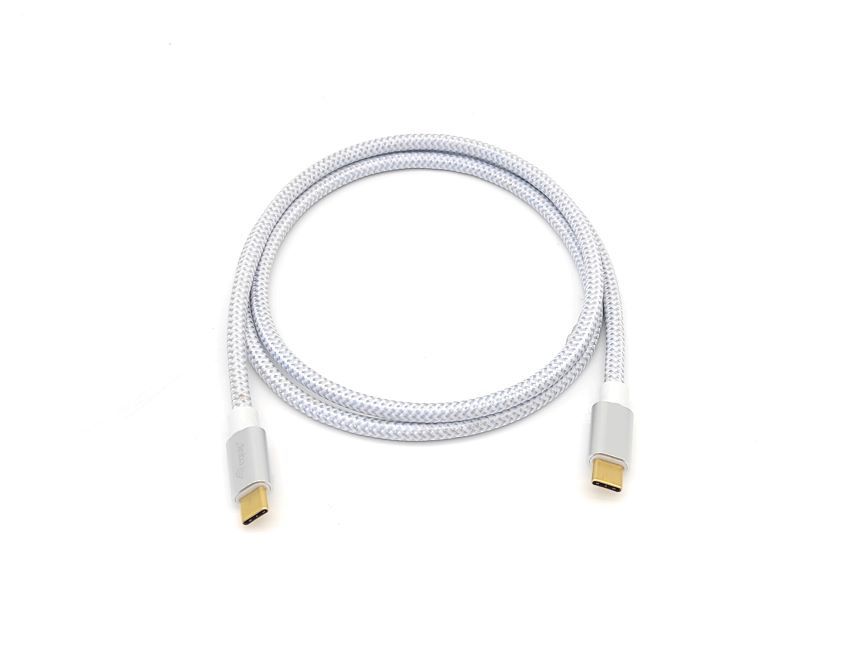 Equip Kabel USB-C3.2->C Gen2 4K PD100W St/St 0.50m weiß