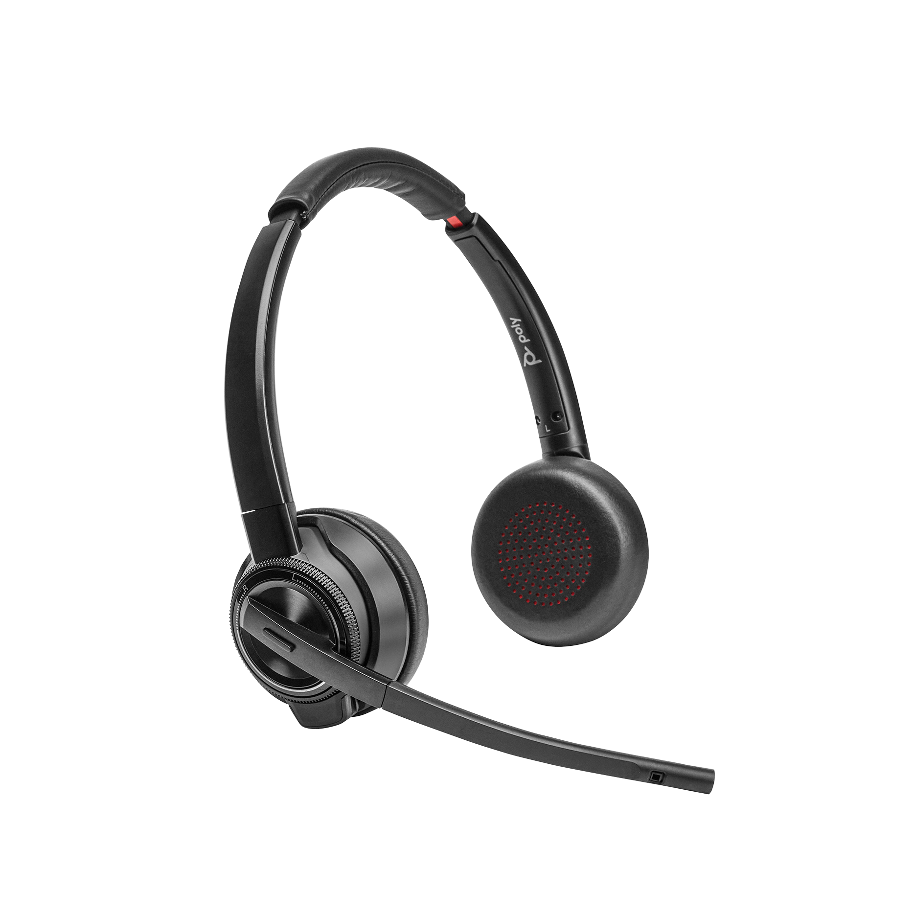 HP Poly Savi 8420 Office Stereo Microsoft Teams Certified DECT 1880-1900 MHz Headset-EURO