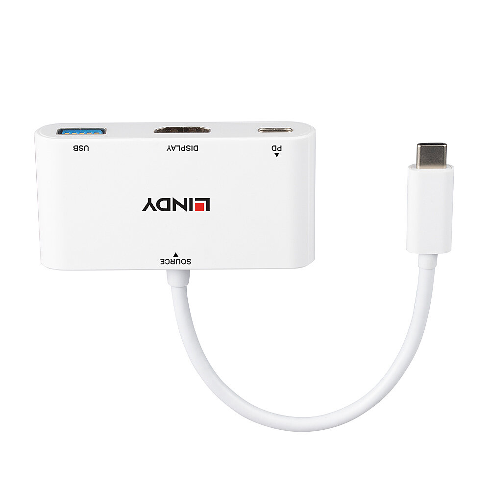 LINDY USB 3.1 Typ C auf HDMI Konverter mit PD