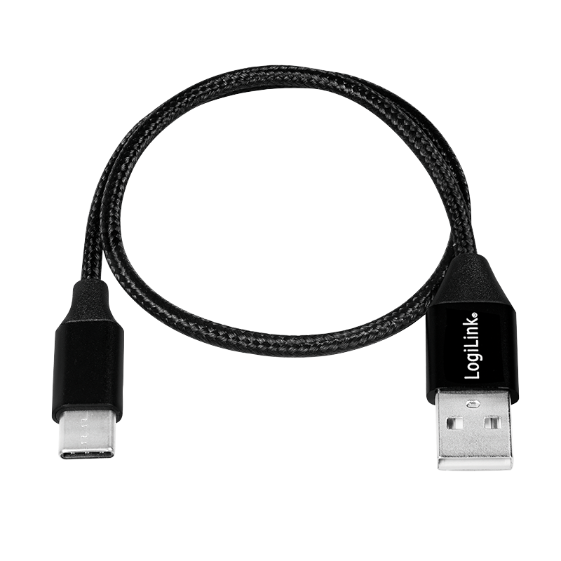 Logilink USB-Stecker USB 2.0 zu USB-C 1,0m