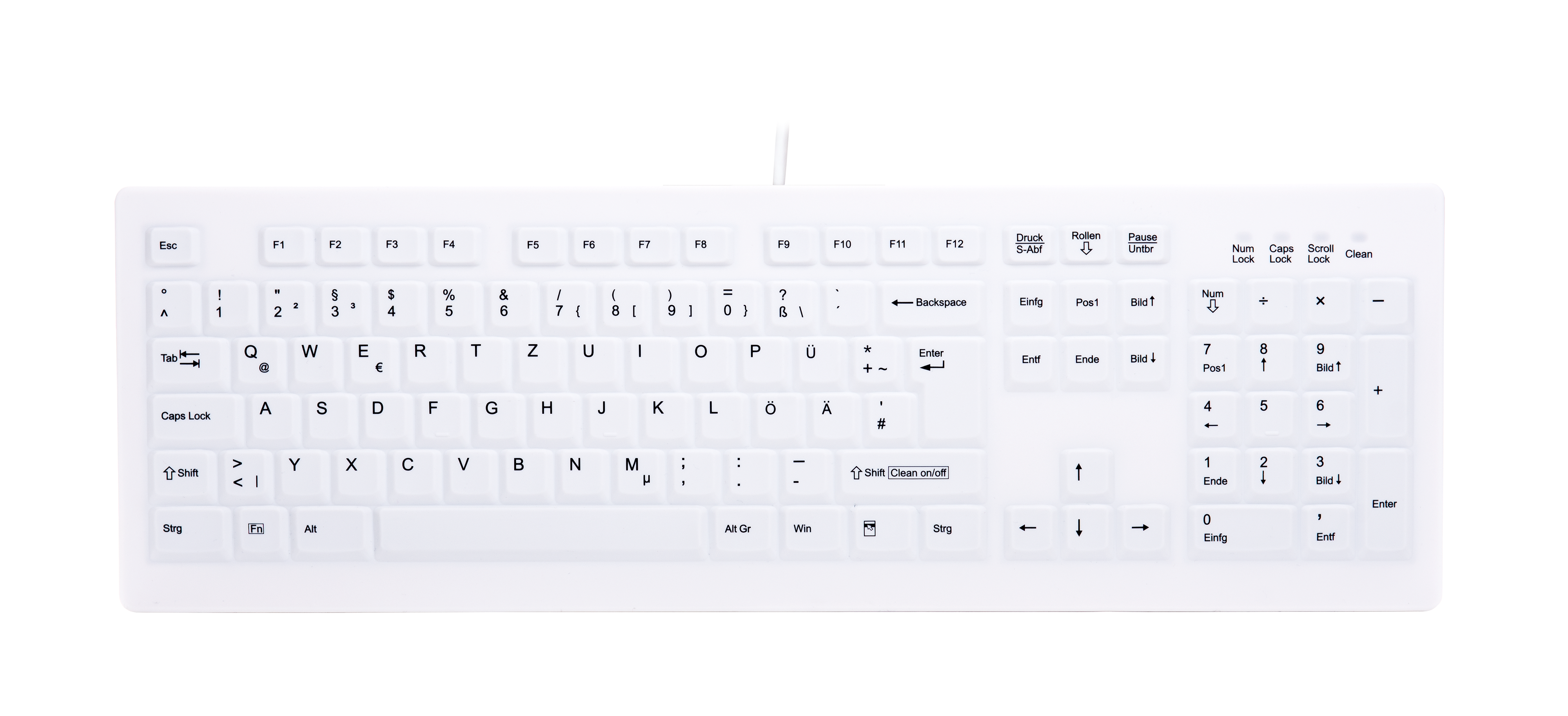 Contour ACTIVE KEY MTA AK-C8100 Corded DE-Layout weiß