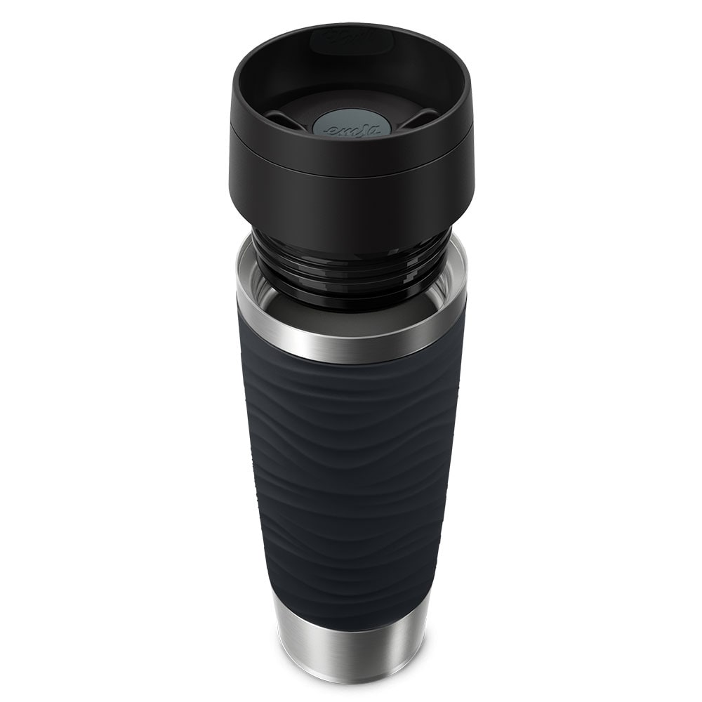 emsa Isolierbecher WAVES GRANDE schwarz 500,0 ml, 1 St.
