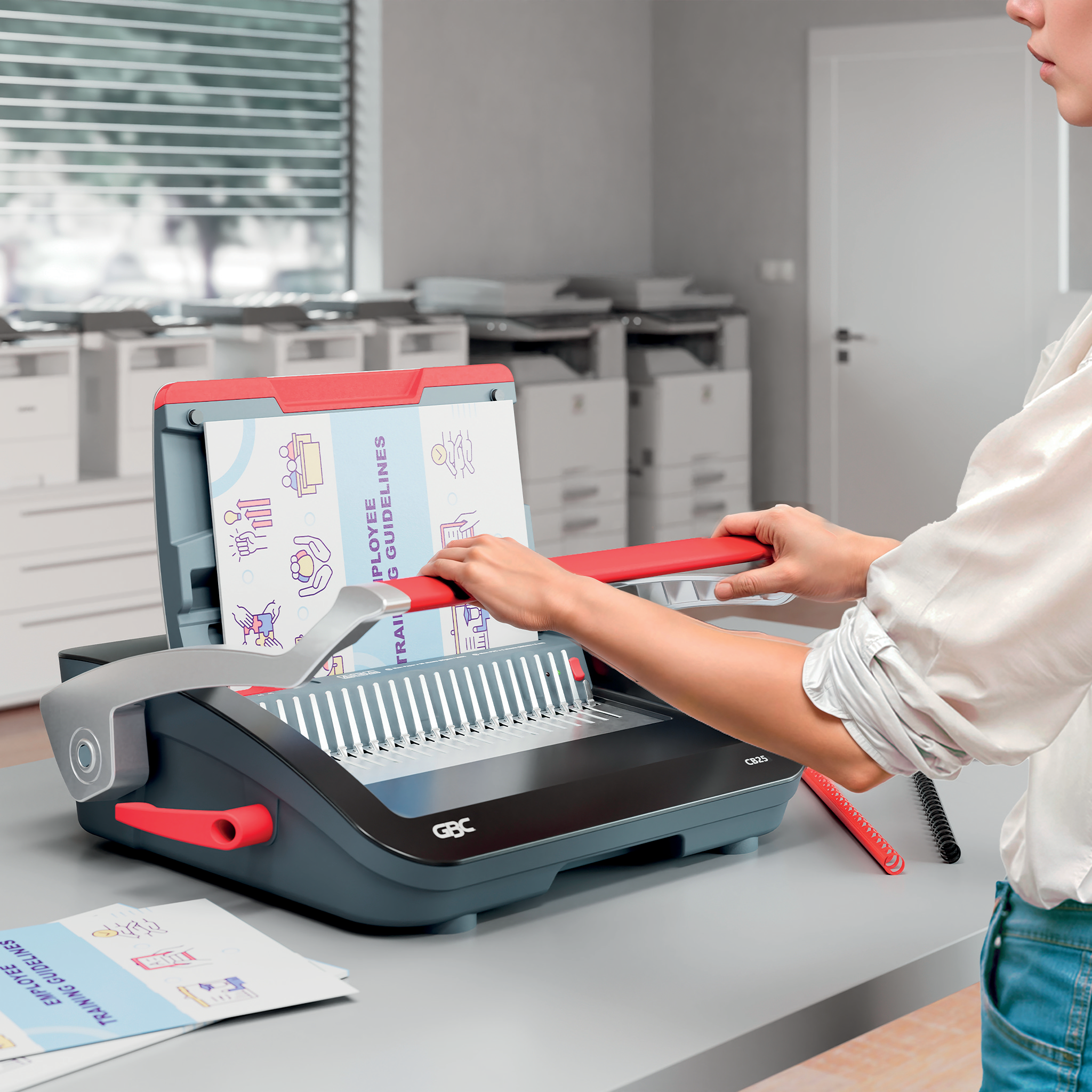 GBC CombBind CB25 Kunststoffbindegerät