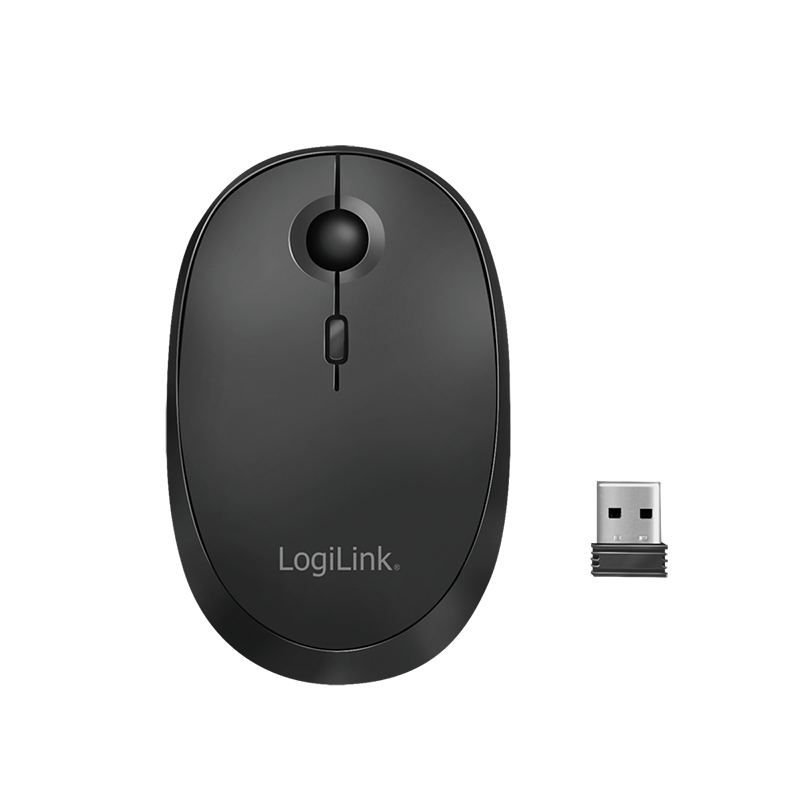 Mouse LogiLink wireless black (ID0204)