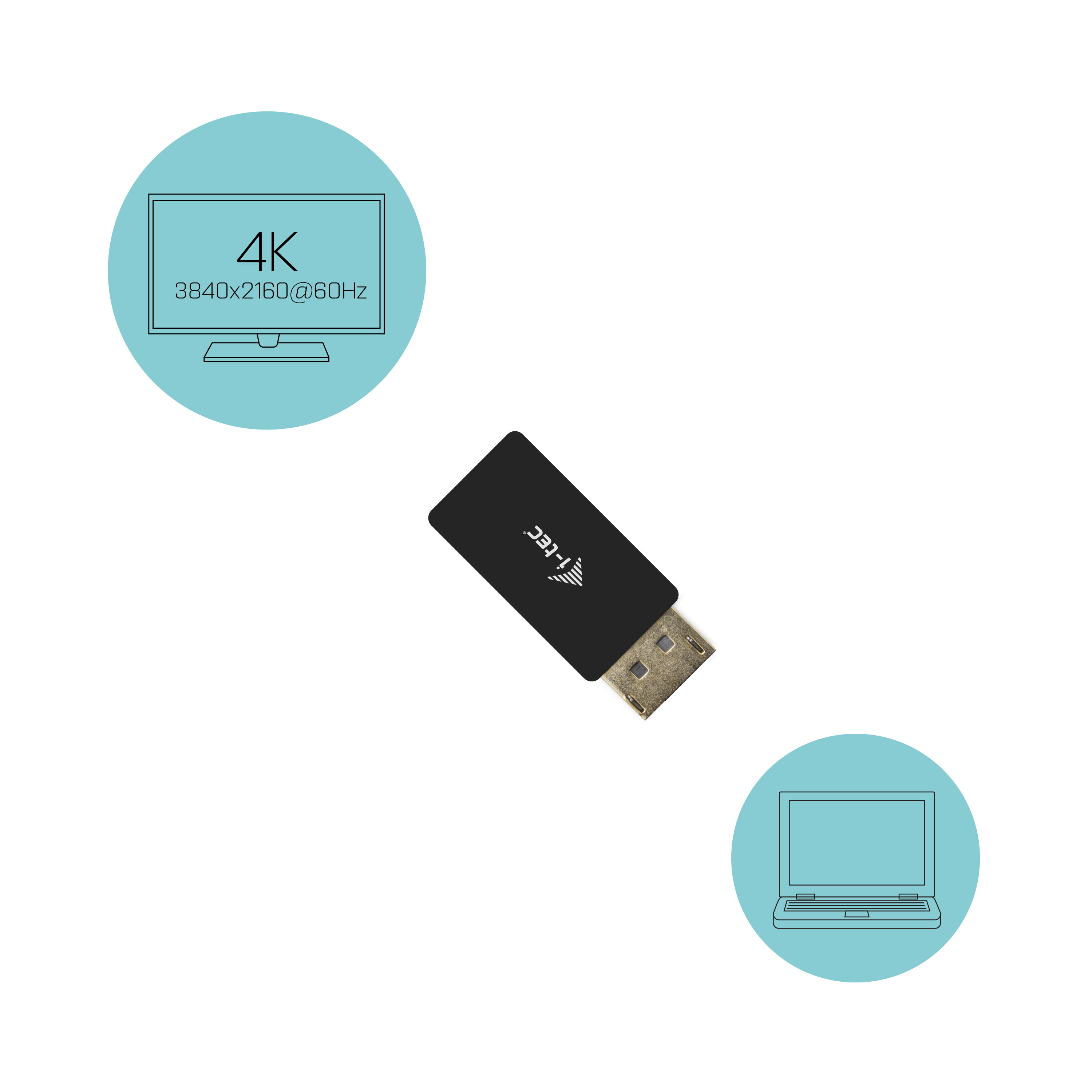 I-TEC DP TO HDMI ADAPTER 4K I-TEC DP/HDMI ADAPTER 4K/60 HZ
