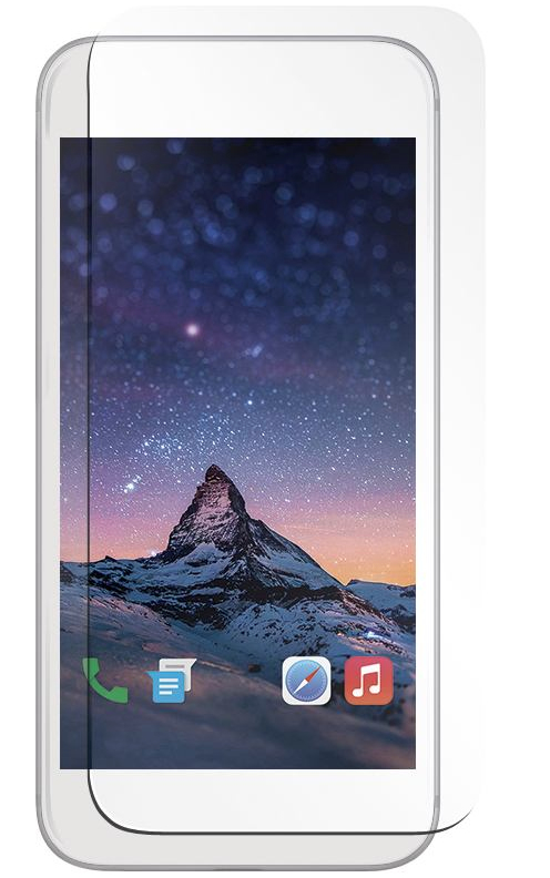 Mobilis Screen Prot.Temp. Glass Clear-9H iPhone 8/7/6/6s