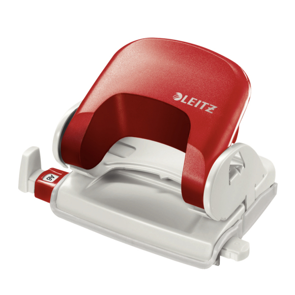 LEITZ Locher NeXXt 5038 rot, 1 St.