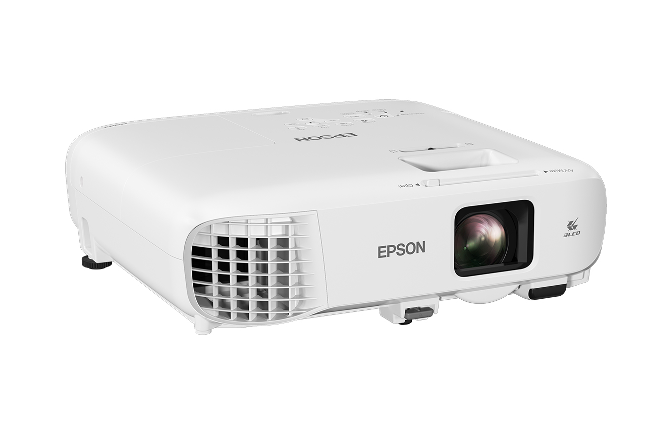 EPSON EB-982W 3LCD WXGA Projector 4200Lumen 2xVGA 2xHDMI Wireless USB2.0A USB2.0B Ethernet 3YW