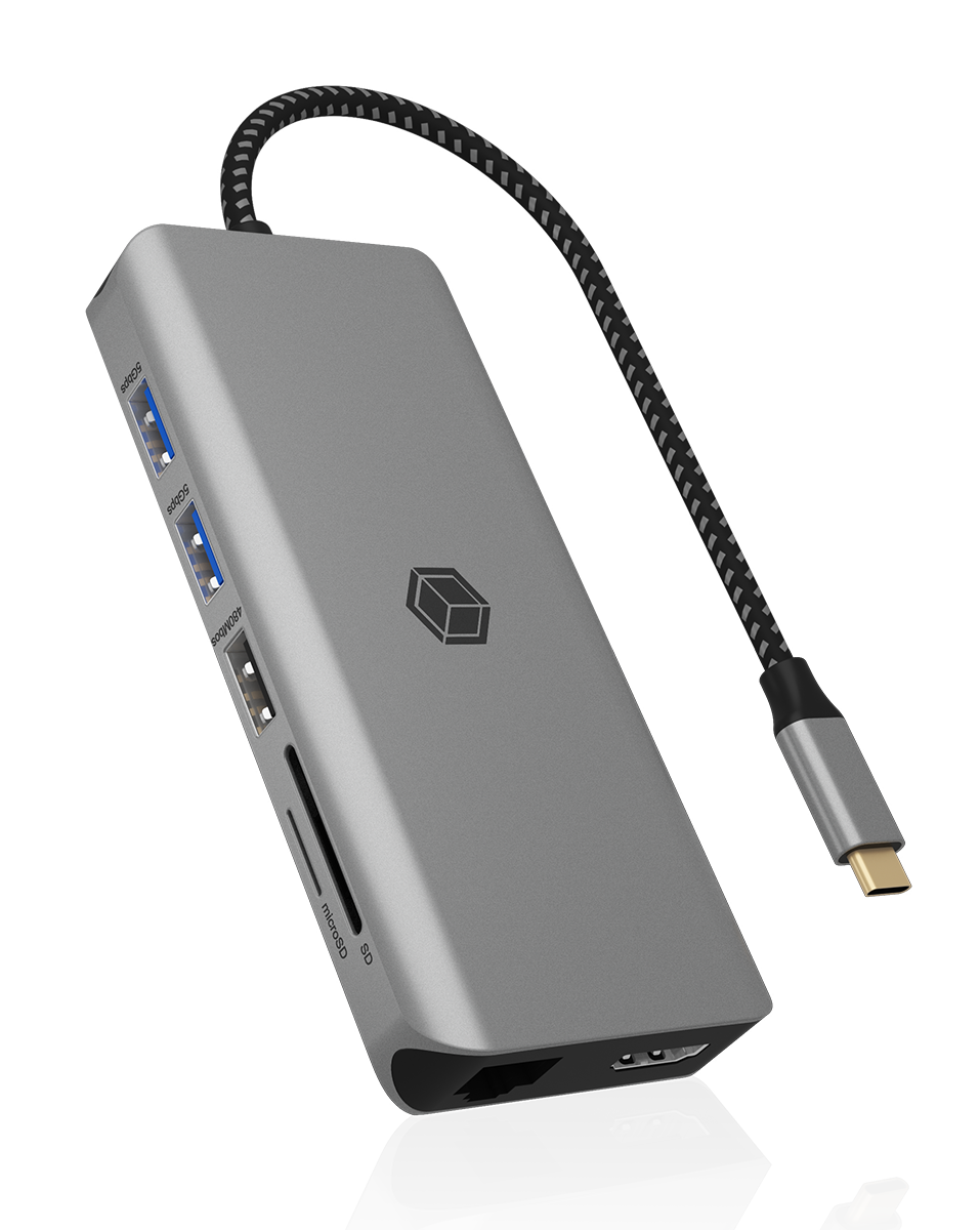 Dockingstation IcyBox 12-in-1 mobile USB 3.2 Gen 1 Type-C retail