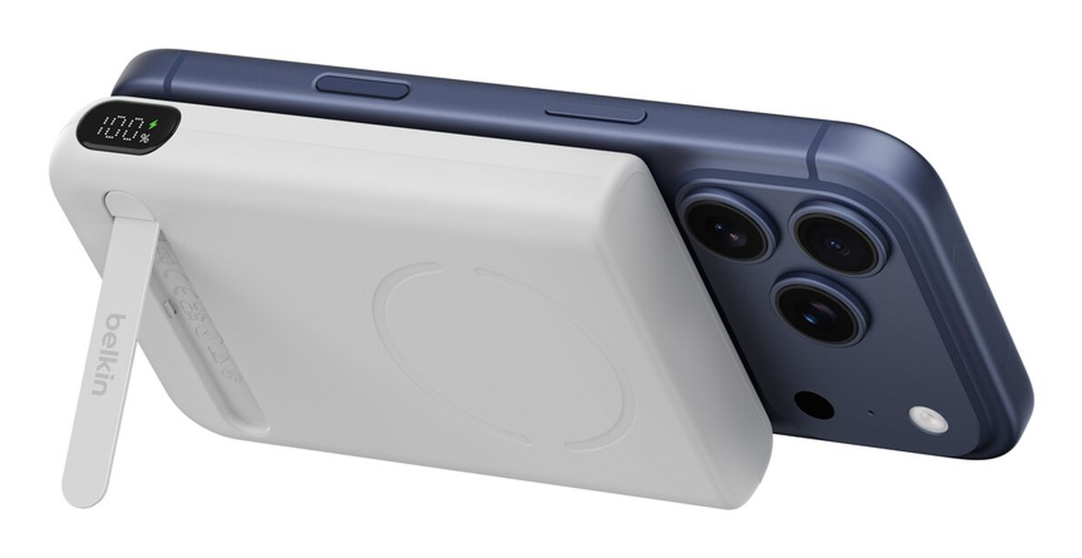 ULTRACHARGE MAGNETISCHE POWERBA MIT MAGCESSORY UND AUSKLAPPBAREM