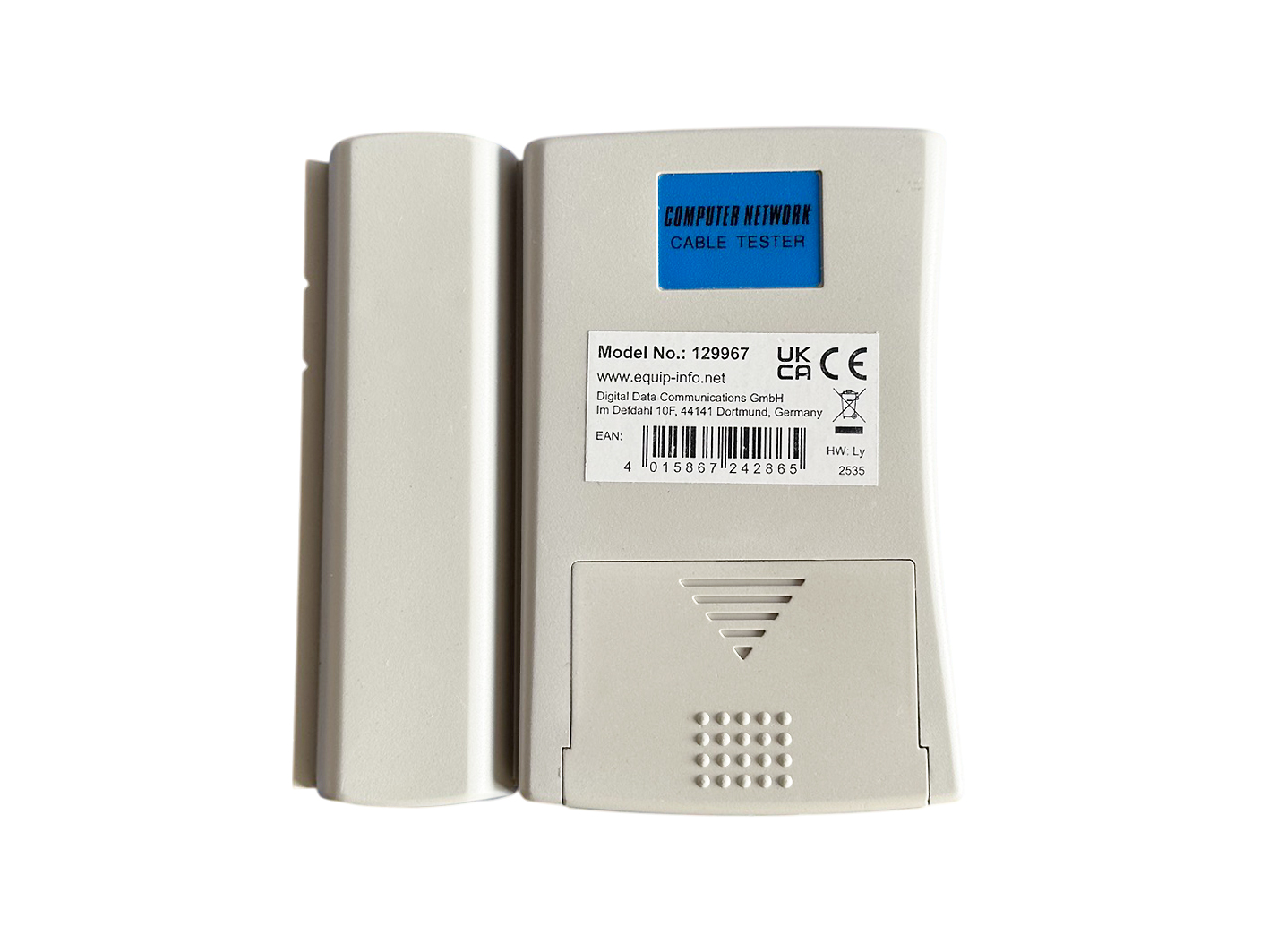 Equip Kabeltester für RJ45/RJ12/RJ11 orange