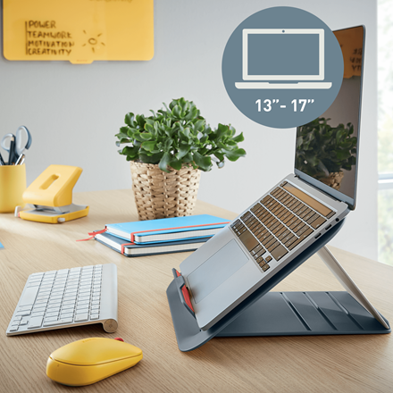 LEITZ Laptop-Ständer Ergo Cosy grau